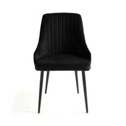 Shea Set of 2 Dining Chairs, Velvet - thumbnail 5