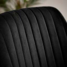Shea Set of 2 Dining Chairs, Velvet - thumbnail 2