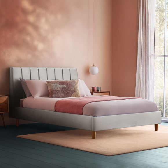 Silentnight Octavia Bed Frame, Velvet - image 1