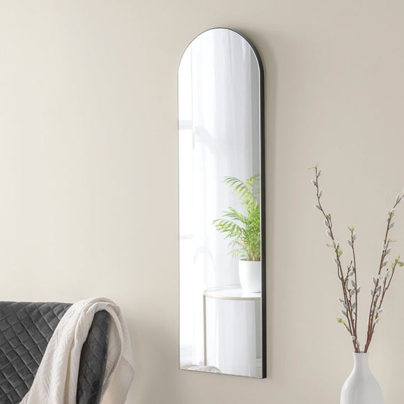 Yearn Arched Narrow Full Length Wall Mirror - image 1