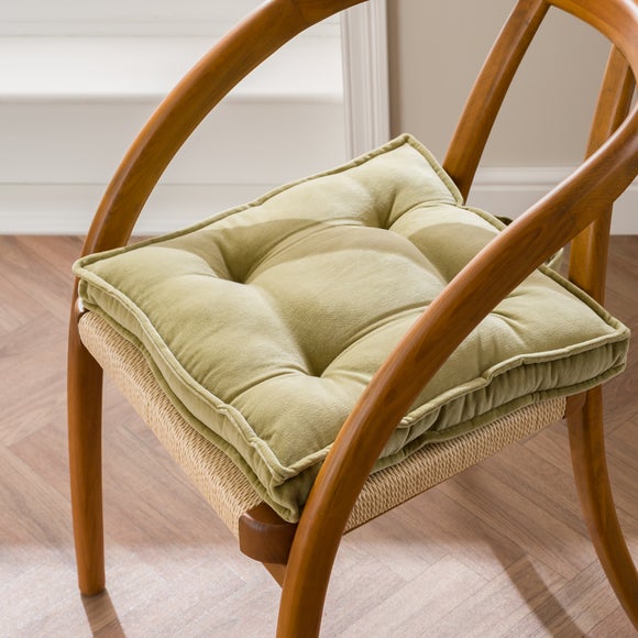 Clara Velvet Gusset Seat Pad - image 1
