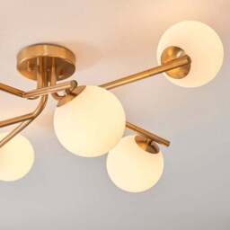 Vogue Arlo 6 Light Semi Flush Ceiling Light - thumbnail 3