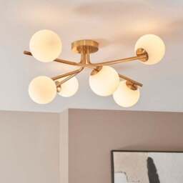 Vogue Arlo 6 Light Semi Flush Ceiling Light - thumbnail 2