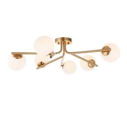 Vogue Arlo 6 Light Semi Flush Ceiling Light - thumbnail 5