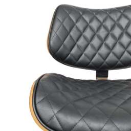 Remy Counter Height Bar Stool, Faux Leather - thumbnail 6