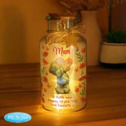Personalised Me to You Flowery LED Light Up Jar - thumbnail 2