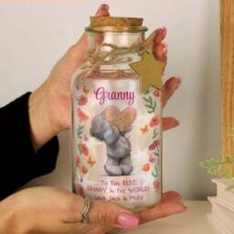 Personalised Me to You Flowery LED Light Up Jar - thumbnail 3