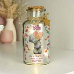Personalised Me to You Flowery LED Light Up Jar - thumbnail 4