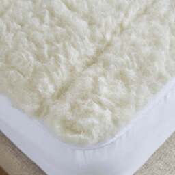 Dorma Luxury Wool Reversible Mattress Topper - thumbnail 2