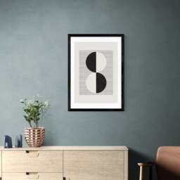 East End Prints Abstract Circles Print - thumbnail 1