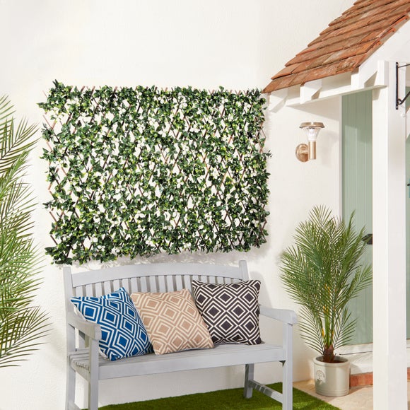 Willow Trellis with White Gardenia - image 1