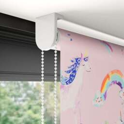 Unicorn Pink Blackout Made to Measure Roller Blind - thumbnail 5