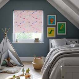 Unicorn Pink Blackout Made to Measure Roller Blind - thumbnail 3