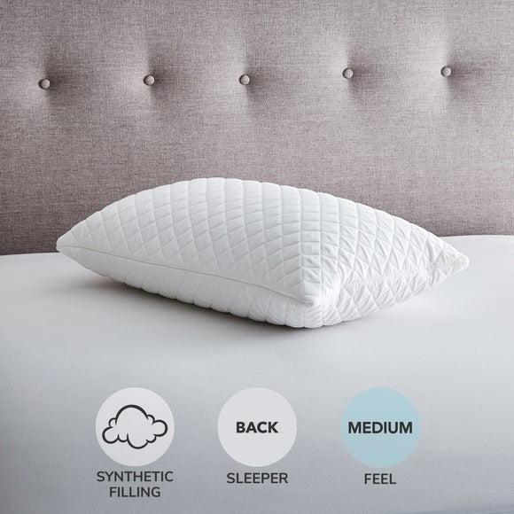 Fogarty Super Comfort Quilted Back Sleeper Pillow - image 1