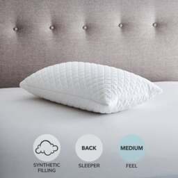 Fogarty Super Comfort Quilted Back Sleeper Pillow