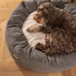 Lords and Labradors Boucle Donut Dog Bed - thumbnail 2