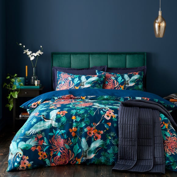 Pretty Chinoiserie Duvet Cover & Pillowcase Set - image 1