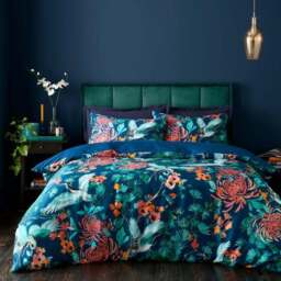 Pretty Chinoiserie Duvet Cover & Pillowcase Set - thumbnail 3