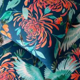 Pretty Chinoiserie Duvet Cover & Pillowcase Set - thumbnail 4
