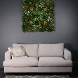 Artificial Textured Flower Wall Panels - thumbnail 1