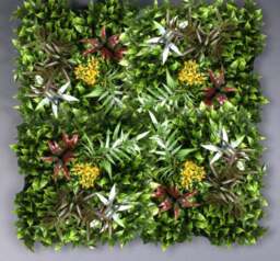Artificial Textured Flower Wall Panels - thumbnail 4
