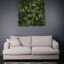 Artificial Textured Flower Wall Panels - thumbnail 3