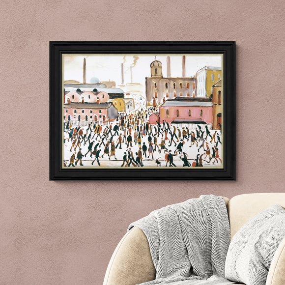 Artko Going to Work 1959 by L.S Lowry Framed Print - image 1
