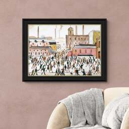 Artko Going to Work 1959 by L.S Lowry Framed Print
