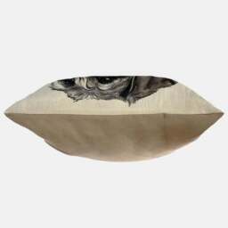 Christine Varley Schnauzer Square Cushion - thumbnail 2