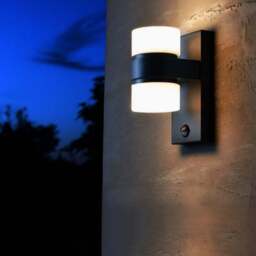 EGLO Atollari 2 Light Outdoor Sensor Wall Light - thumbnail 3