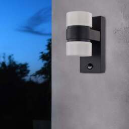 EGLO Atollari 2 Light Outdoor Sensor Wall Light - thumbnail 2