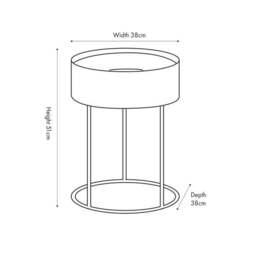 Hugo Storage Side Table - thumbnail 6