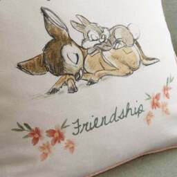 Disney Bambi Nothing is Better Than Friendship Cushion - thumbnail 2