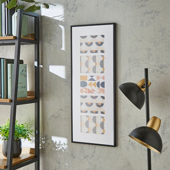 Skinny Metal Panel Multi Photo Frame - image 1