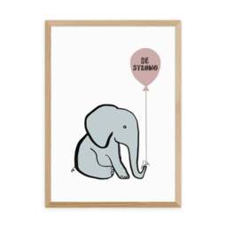 East End Prints Be Strong Elephant Print - thumbnail 2