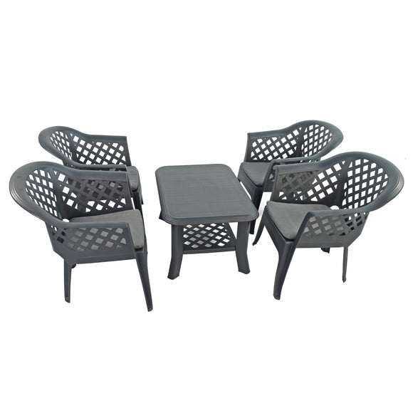 Savona 4 Seater Conversation Set with Savona Chairs - image 1