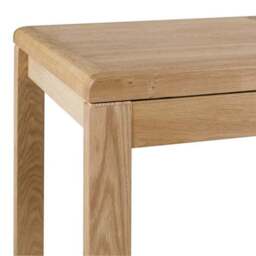 Curve 6 Seater Dining Table, Oak - thumbnail 5
