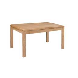 Curve 6 Seater Dining Table, Oak - thumbnail 2