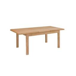 Curve 6 Seater Dining Table, Oak - thumbnail 3