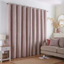 Churchgate Swithland Herringbone Eyelet Curtains (Blackout Available) - thumbnail 4