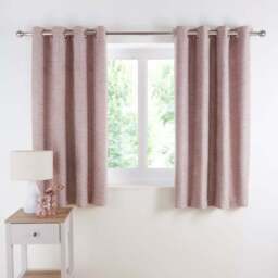 Churchgate Swithland Herringbone Eyelet Curtains (Blackout Available) - thumbnail 5