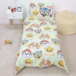 Paw Patrol Sketchy Polycotton Duvet Cover & Pillowcase Set - thumbnail 3
