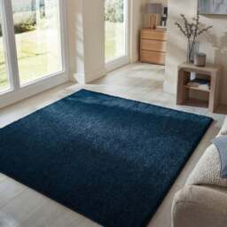 Sheen Shaggy Square Rug - thumbnail 1