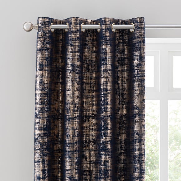 Romano Velour Eyelet Curtains (Blackout Available) - image 1
