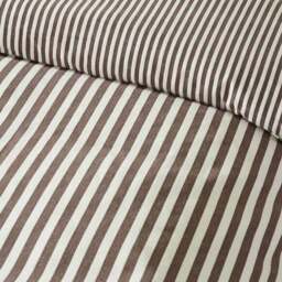 Catherine Lansfield Stripe 100% Brushed Cotton Reversible Duvet Cover & Pillowcase Set - thumbnail 3