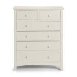 Cameo 6 Drawer Chest, Stone - thumbnail 4