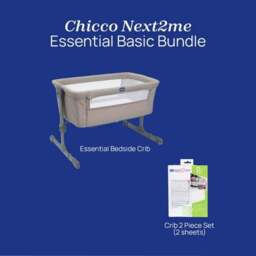 Chicco Next to Me Essential Crib and Sheets Bundle - thumbnail 3