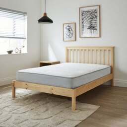 Dunelm Rolled Memory Foam 800 Pocket Sprung Hybrid Mattress, 19cm - thumbnail 2