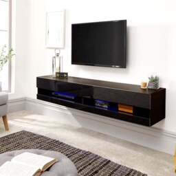 "Galicia Extra Wide TV Unit with Shelving for TVs up to 75""" - thumbnail 2