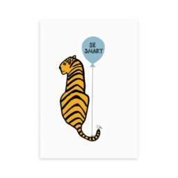East End Prints Be Smart Tiger Print - thumbnail 2